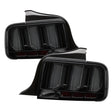 Spyder 05-09 Ford Mustang (White Light Bar) LED Tail Lights - Smoke ALT-YD-FM05V3-LED-SM SPYDER Tail Lights  AXOPROS
