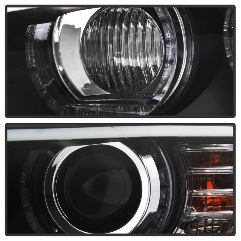 Spyder 08-10 BMW F92 3 Series Projector Headlights - LED DRL - Black (PRO-YD-BMWE9208-DRL-BK) SPYDER Headlights AXOPROS