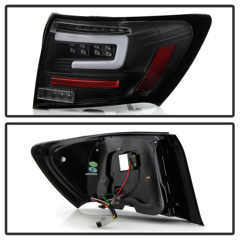 Spyder 08-11 Subaru Impreza WRX 4DR LED Tail Lights - Black ALT-YD-SI084D-LED-BK SPYDER Tail Lights  AXOPROS