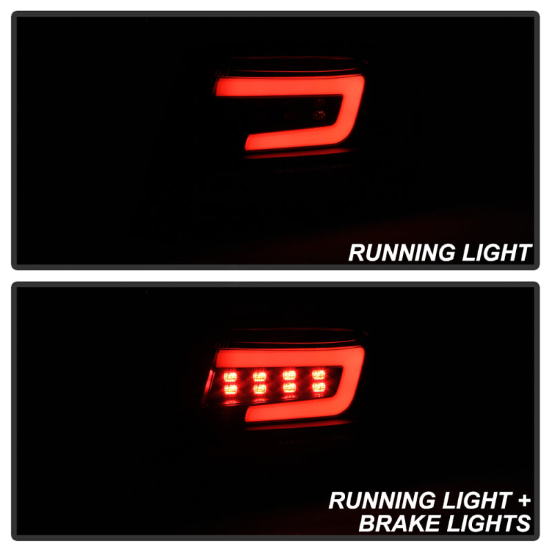 Spyder 08-11 Subaru Impreza WRX 4DR LED Tail Lights - Black ALT-YD-SI084D-LED-BK SPYDER Tail Lights  AXOPROS