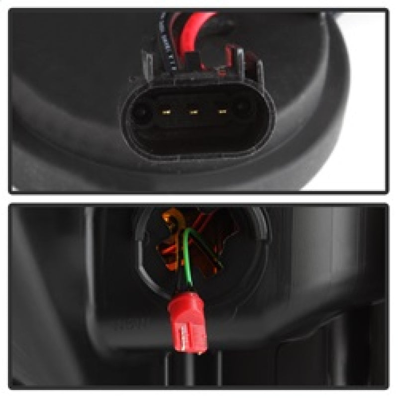 Spyder 11-16 Ford F-250/F-350 V2 Projector Headlights - Light Bar DRL - Chrome PRO-YD-FS11V2-LB-C SPYDER Headlights AXOPROS