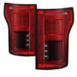 Spyder 15-18 Ford F-150 LED Tail Lights (w/Blind Spot) - Red Clear (ALT-YD-FF15015BS-LBLED-RC) SPYDER Tail Lights  AXOPROS