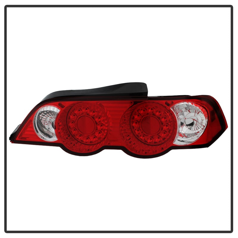 Spyder Acura RSX 02-04 LED Tail Lights Red Clear ALT-YD-ARSX02-LED-RC SPYDER Tail Lights  AXOPROS