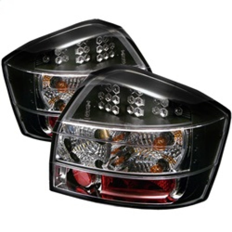 Spyder Audi A4 02-05 LED Tail Lights Black ALT-YD-AA402-LED-BK SPYDER Tail Lights  AXOPROS