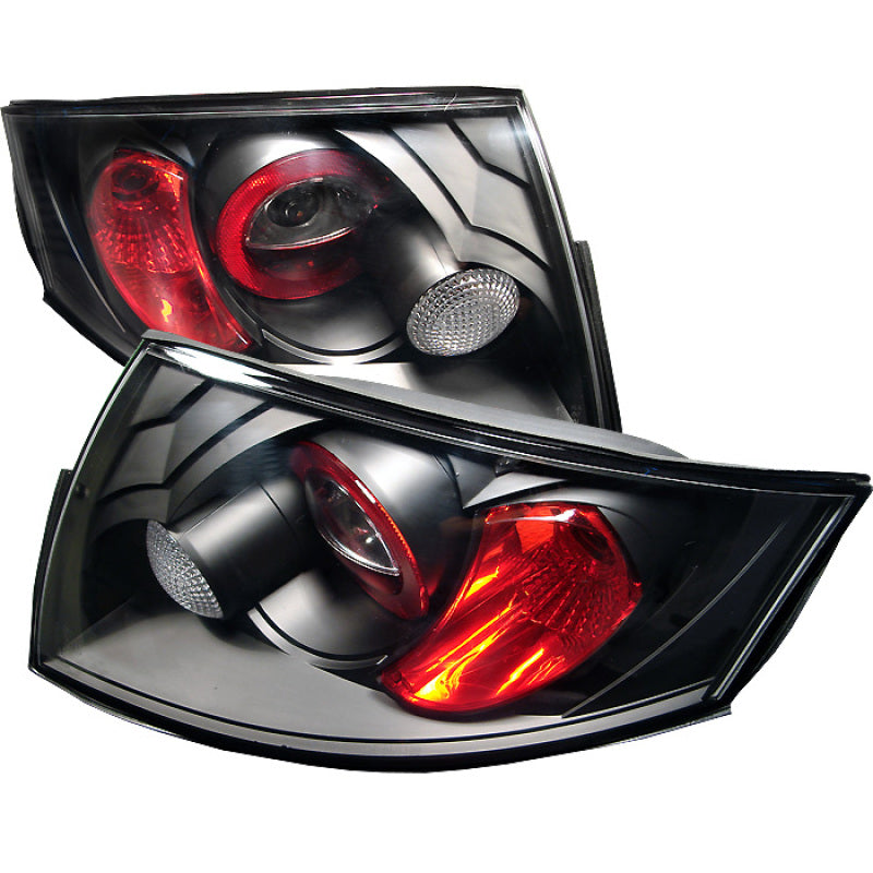 Spyder Audi TT 00-06 Euro Style Tail Lights Black ALT-YD-ATT99-BK SPYDER Tail Lights  AXOPROS