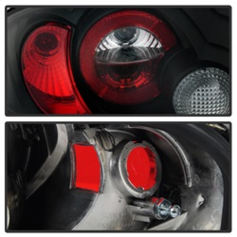Spyder Audi TT 00-06 Euro Style Tail Lights Black ALT-YD-ATT99-BK SPYDER Tail Lights  AXOPROS