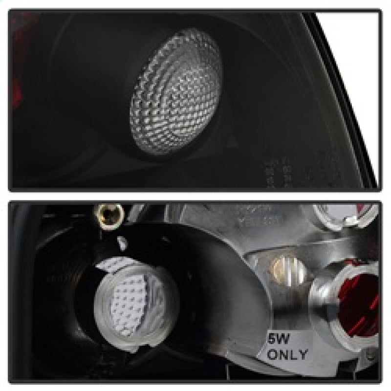 Spyder Audi TT 00-06 Euro Style Tail Lights Black ALT-YD-ATT99-BK SPYDER Tail Lights  AXOPROS