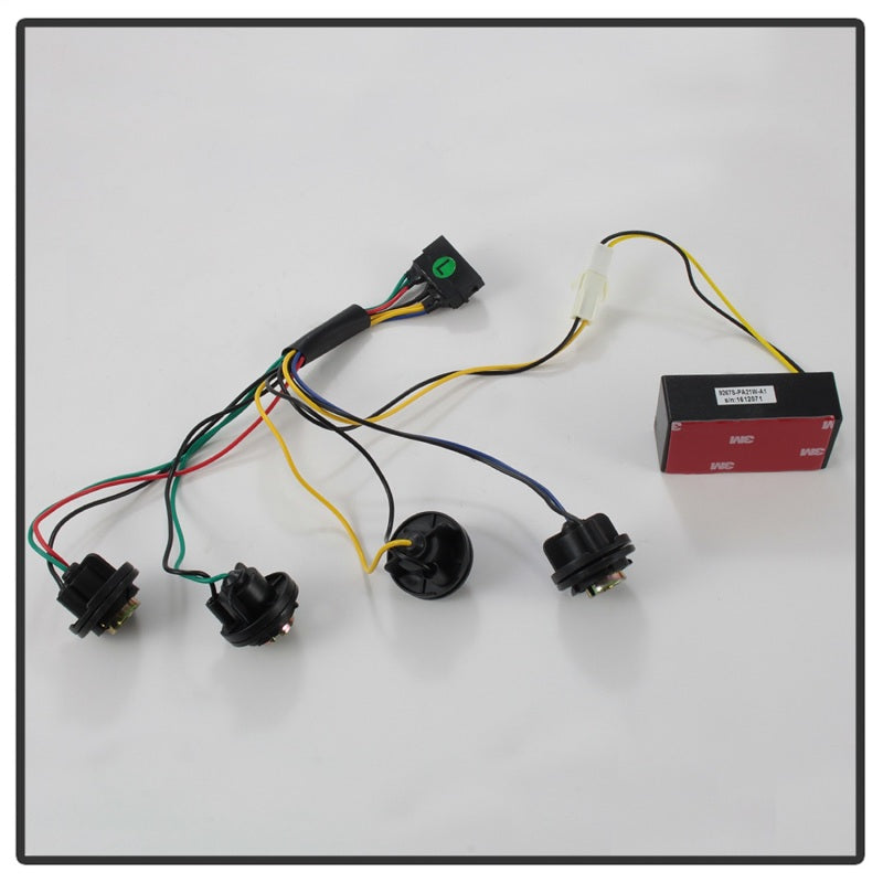 Spyder Audi TT 00-06 Euro Style Tail Lights Black ALT-YD-ATT99-BK SPYDER Tail Lights  AXOPROS