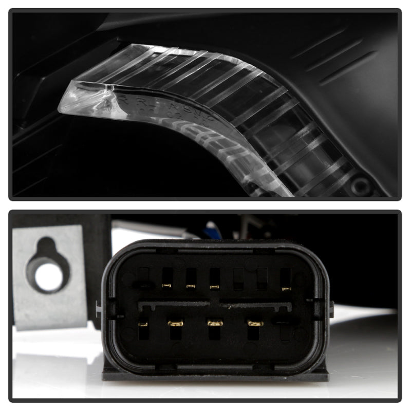 Spyder BMW 5 Series F10 11-13 Xenon/HID AFS Projector Headlights - Black PRO-YD-BMWF10HIDAFS-SEQ-BK SPYDER Headlights AXOPROS