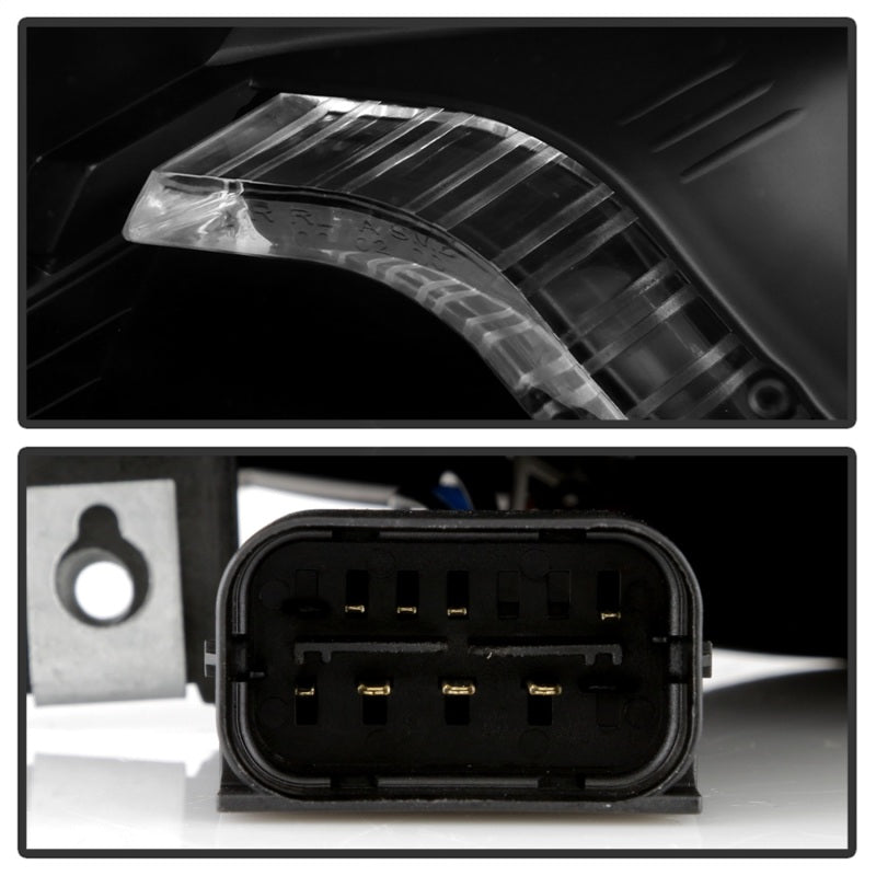 Spyder BMW 5 Series F10 11-13 Xenon/HID AFS Projector Headlights - Black PRO-YD-BMWF10HIDAFS-SEQ-BK SPYDER Headlights AXOPROS