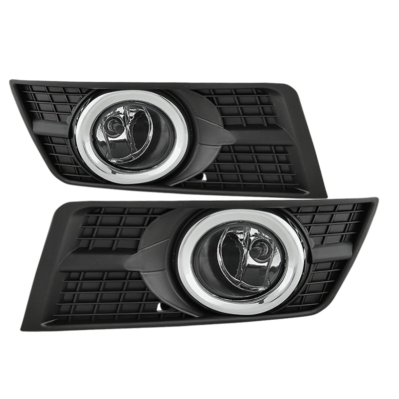 Spyder Cadillac SRX 2010-2015 OEM Style Fog Lights W/Universal Switch Clear FL-CASRX10-C SPYDER Fog Lights AXOPROS