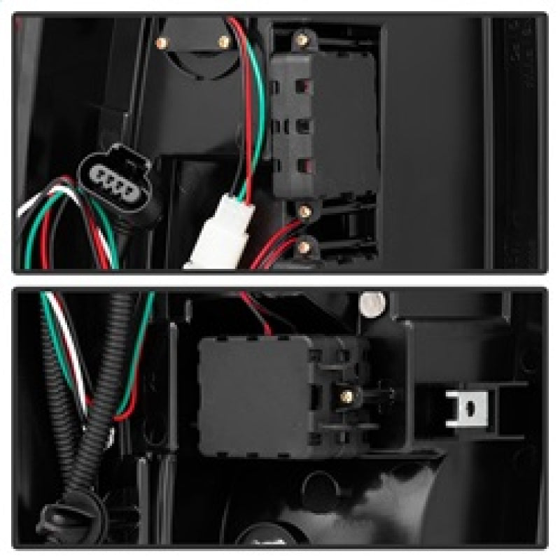 Spyder Chevy Avalanche 07-13 LED Tail Lights Red Clear ALT-YD-CAV07-LED-RC SPYDER Tail Lights  AXOPROS