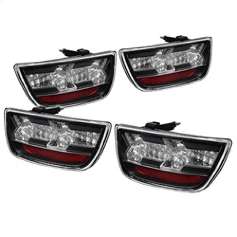 Spyder Chevy Camaro 10-13 LED Tail Lights Black ALT-YD-CCAM2010-LED-BK SPYDER Tail Lights AXOPROS