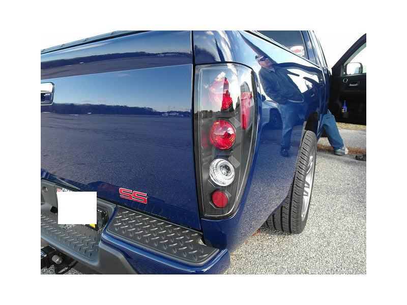 Spyder Chevy Colorado 04-13/GMC Canyon 04-13 Euro Style Tail Lights Black ALT-YD-CCO04-BK SPYDER Tail Lights  AXOPROS