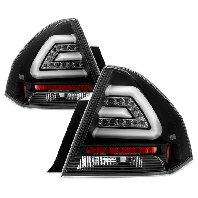 Spyder Chevy Impala 2006-2013 LED Tail Lights Black ALT-YD-CHIP06-LED-BK SPYDER Tail Lights  AXOPROS