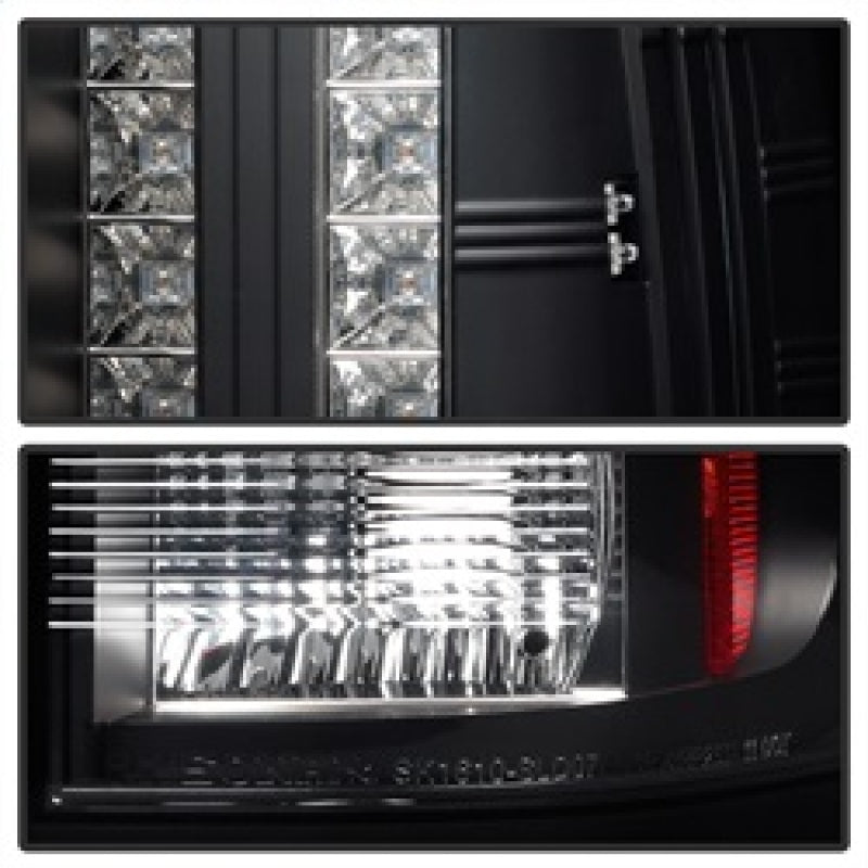 Spyder Chevy Silverado 07-13 LED Tail Lights Blk ALT-YD-CS07-LED-BK SPYDER Tail Lights  AXOPROS