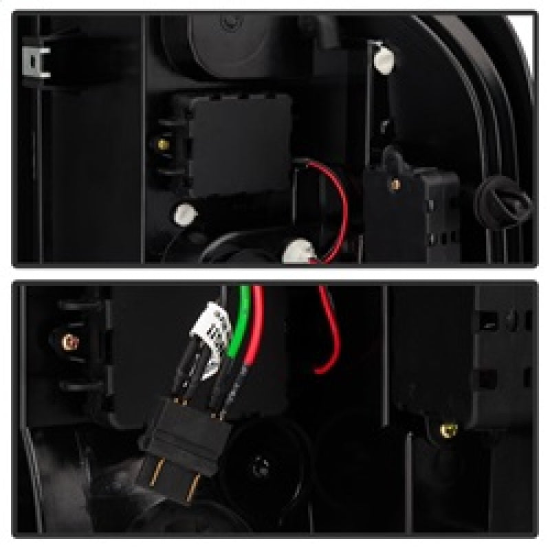 Spyder Chevy Silverado 07-13 LED Tail Lights Blk ALT-YD-CS07-LED-BK SPYDER Tail Lights  AXOPROS