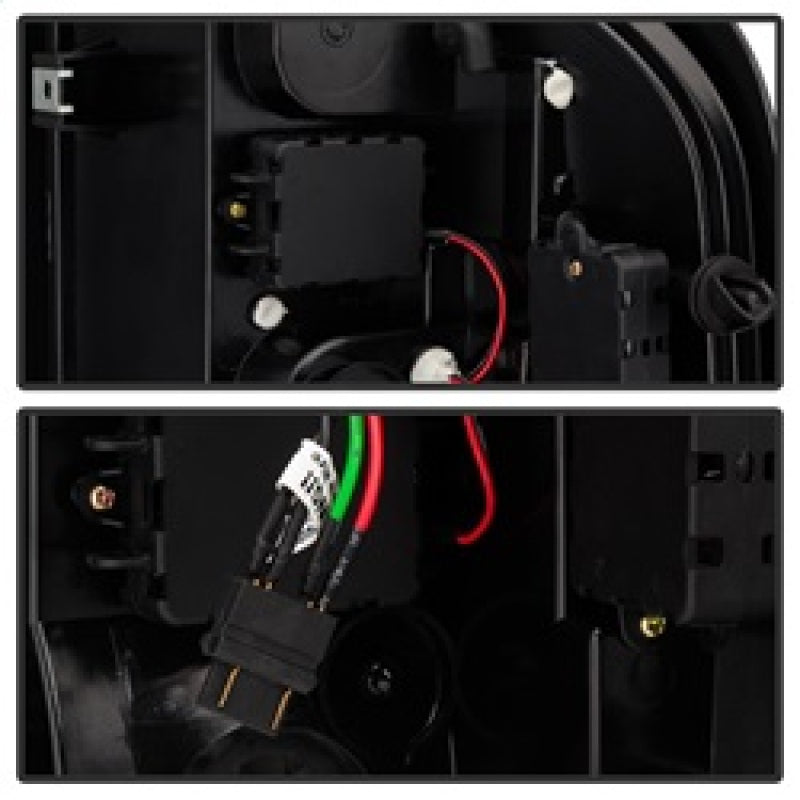 Spyder Chevy Silverado 07-13 LED Tail Lights Blk ALT-YD-CS07-LED-BK SPYDER Tail Lights  AXOPROS