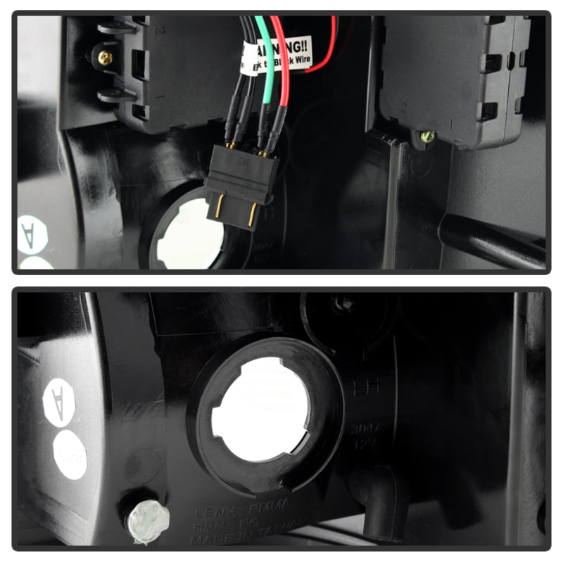 Spyder Chevy Silverado 07-13 LED Tail Lights Blk ALT-YD-CS07-LED-BK SPYDER Tail Lights  AXOPROS