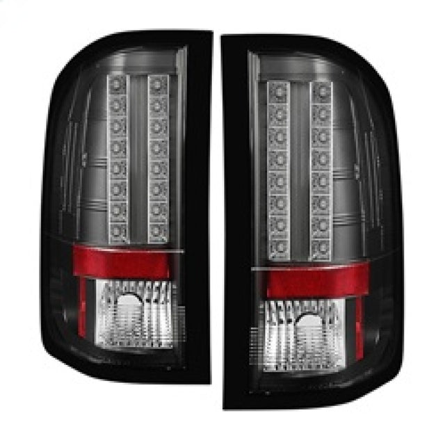 Spyder Chevy Silverado 07-13 LED Tail Lights Blk ALT-YD-CS07-LED-BK SPYDER Tail Lights  AXOPROS