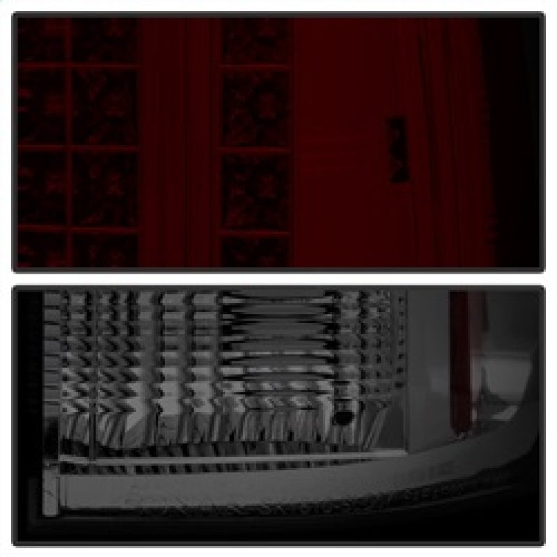 Spyder Chevy Silverado 07-13 LED Tail Lights Red Smoke ALT-YD-CS07-LED-RS SPYDER Tail Lights  AXOPROS