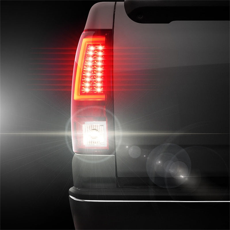 Spyder Chevy Silverado 1500/2500 03-06 Version 2 LED Tail Lights - Red Clear ALT-YD-CS03V2-LED-RC SPYDER Tail Lights  AXOPROS