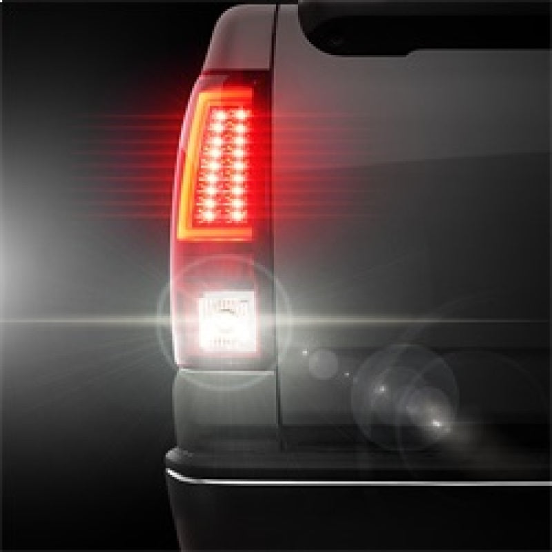 Spyder Chevy Silverado 1500/2500 03-06 Version 2 LED Tail Lights - Red Clear ALT-YD-CS03V2-LED-RC SPYDER Tail Lights  AXOPROS