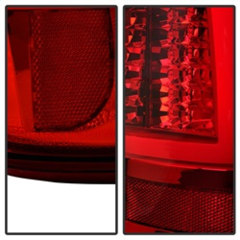 Spyder Chevy Silverado 1500/2500 03-06 Version 2 LED Tail Lights - Red Clear ALT-YD-CS03V2-LED-RC SPYDER Tail Lights  AXOPROS