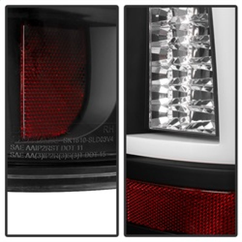 Spyder Chevy Silverado 1500/2500 99-02 Version 2 LED Tail Lights - Black ALT-YD-CS99V2-LED-BK SPYDER Tail Lights  AXOPROS