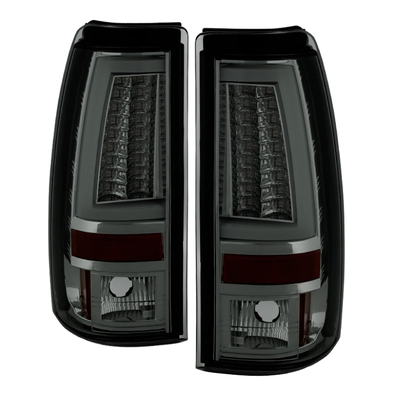 Spyder Chevy Silverado 1500/2500 99-02 Version 2 LED Tail Lights - Smoke ALT-YD-CS99V2-LED-SM SPYDER Tail Lights  AXOPROS