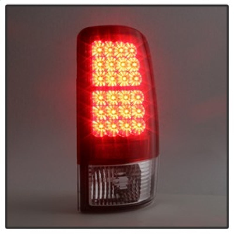 Spyder Chevy Suburban/Tahoe 1500/2500 00-06 LED Tail Lights Red Clear ALT-YD-CD00-LED-RC SPYDER Tail Lights  AXOPROS