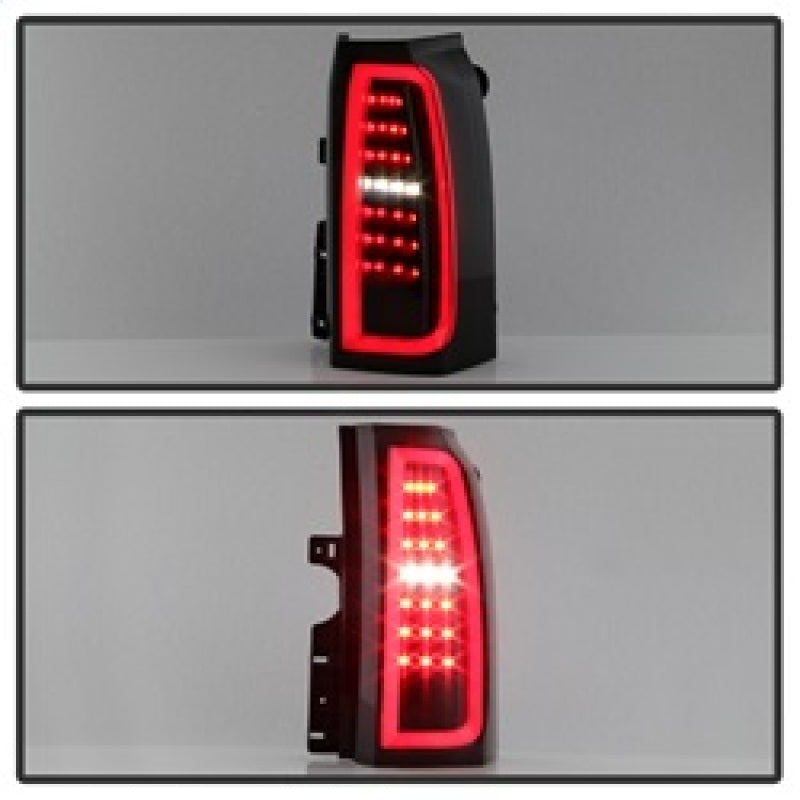 Spyder Chevy Tahoe / Suburban 15-17 LED Tail Lights - Black Smoke (ALT-YD-CTA15-LED-BSM) SPYDER Tail Lights AXOPROS