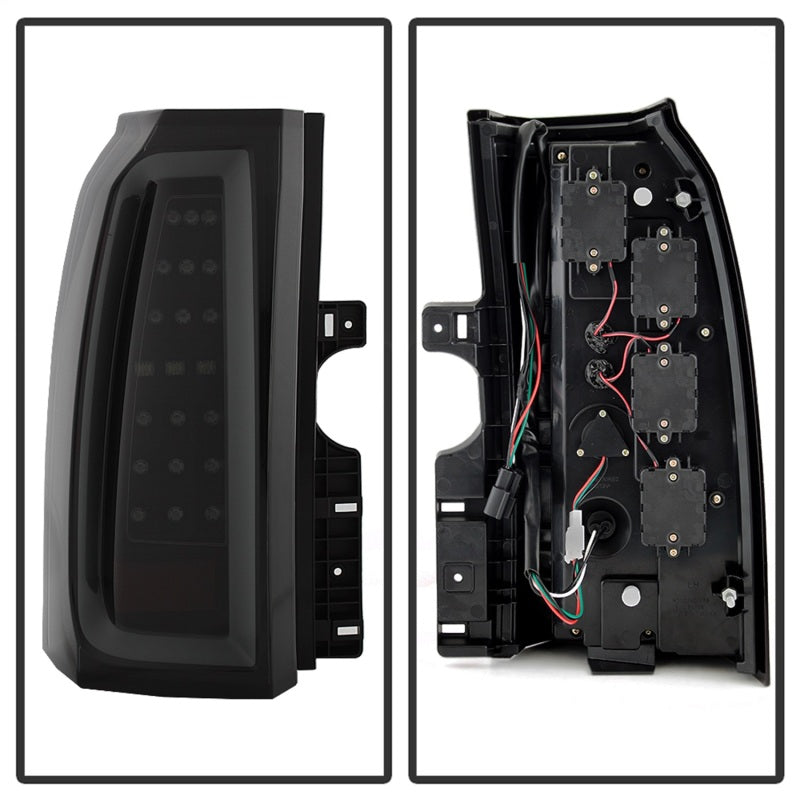 Spyder Chevy Tahoe / Suburban 15-17 LED Tail Lights - Black Smoke (ALT-YD-CTA15-LED-BSM) SPYDER Tail Lights AXOPROS