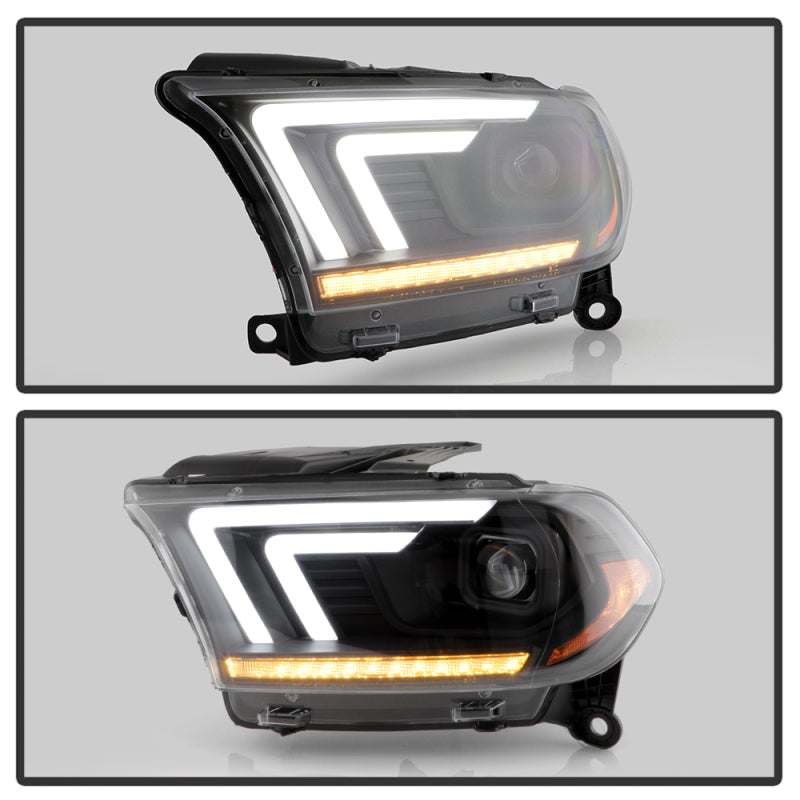 Spyder Dodge Durango 11-13 Halogen Model Only Projector Headlights - Black PRO-YD-DDU11SI-BK SPYDER Headlights AXOPROS