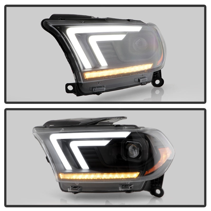 Spyder Dodge Durango 11-13 Halogen Model Only Projector Headlights - Black PRO-YD-DDU11SI-BK SPYDER Headlights AXOPROS