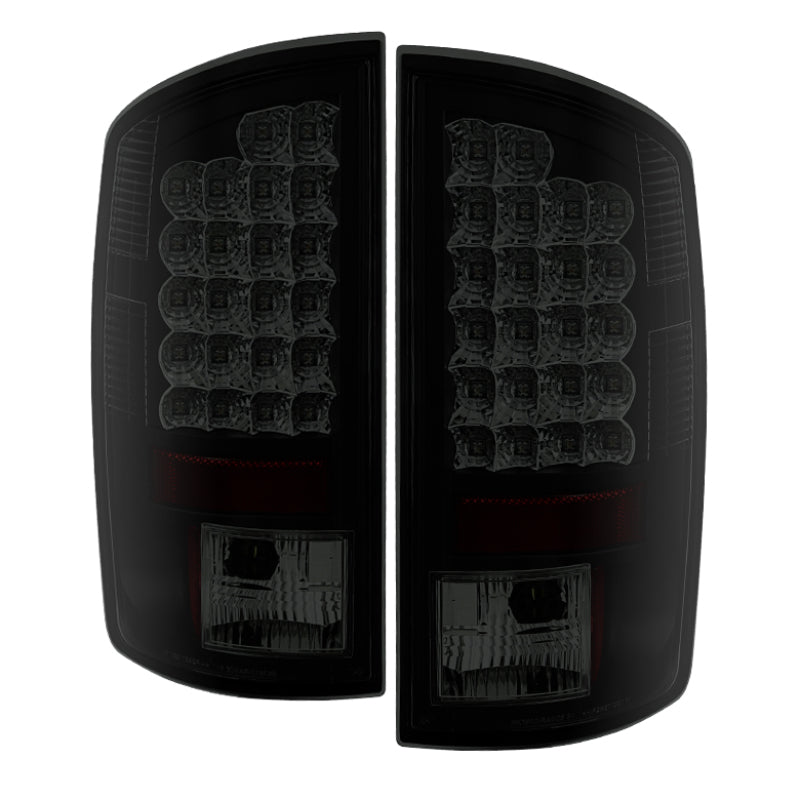 Spyder Dodge Ram 02-06 1500/Ram 2500/3500 03-06 LED Tail Light Black Smoke ALT-YD-DRAM02-LED-BSM SPYDER Tail Lights  AXOPROS
