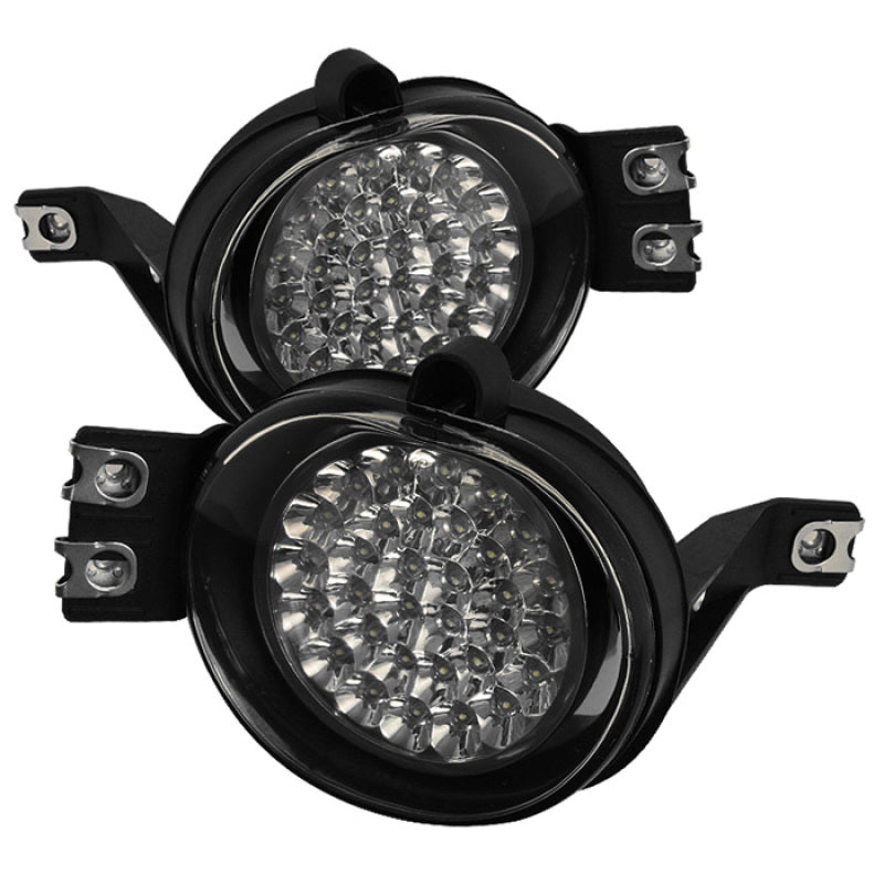 Spyder Dodge Ram 02-08/Durango 04-06 LED Fog Lights w/Switch Clear FL-LED-DRAM02-C SPYDER Fog Lights AXOPROS