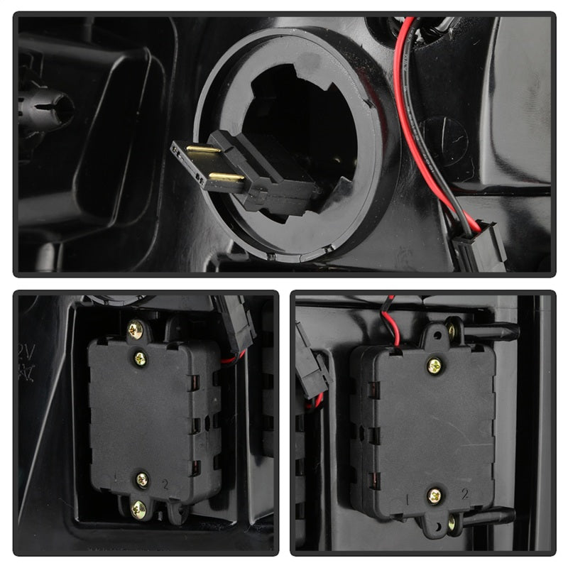 Spyder Dodge Ram 09-18 LED Tail Lights - All Black ALT-YD-DRAM09V2-LED-BKV2 (Incandescent Only) SPYDER Tail Lights  AXOPROS