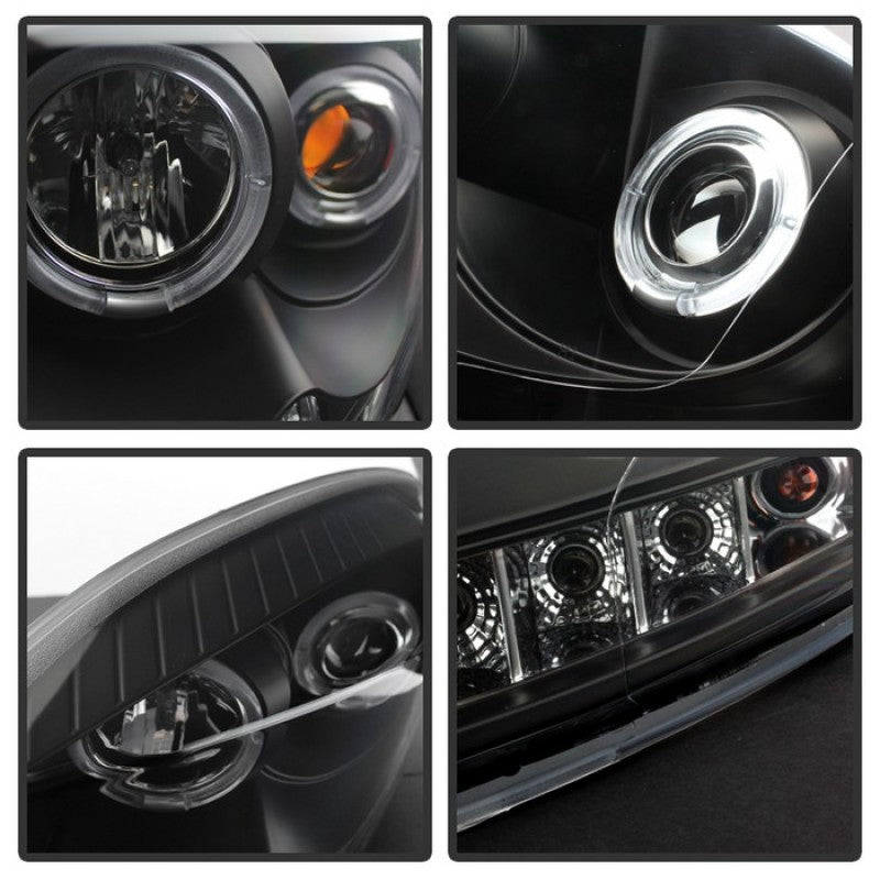 Spyder Dodge Ram 1500 06-08/Ram 2500 06-09 Projector Headlights LED Halo LED Blk PRO-YD-DR06-HL-BK SPYDER Headlights AXOPROS