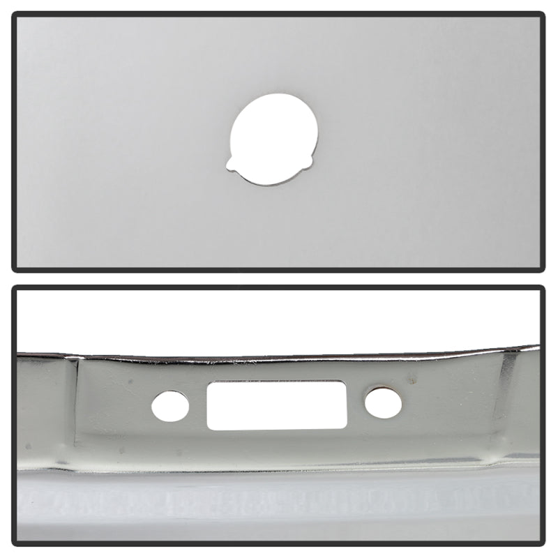 Spyder Dodge Ram 1500 14-18 Bottom w/Sensor w/Fog Light Hole Front Bumper - Chrome (OEM 68160857AA) SPYDER Bumper Accessories AXOPROS