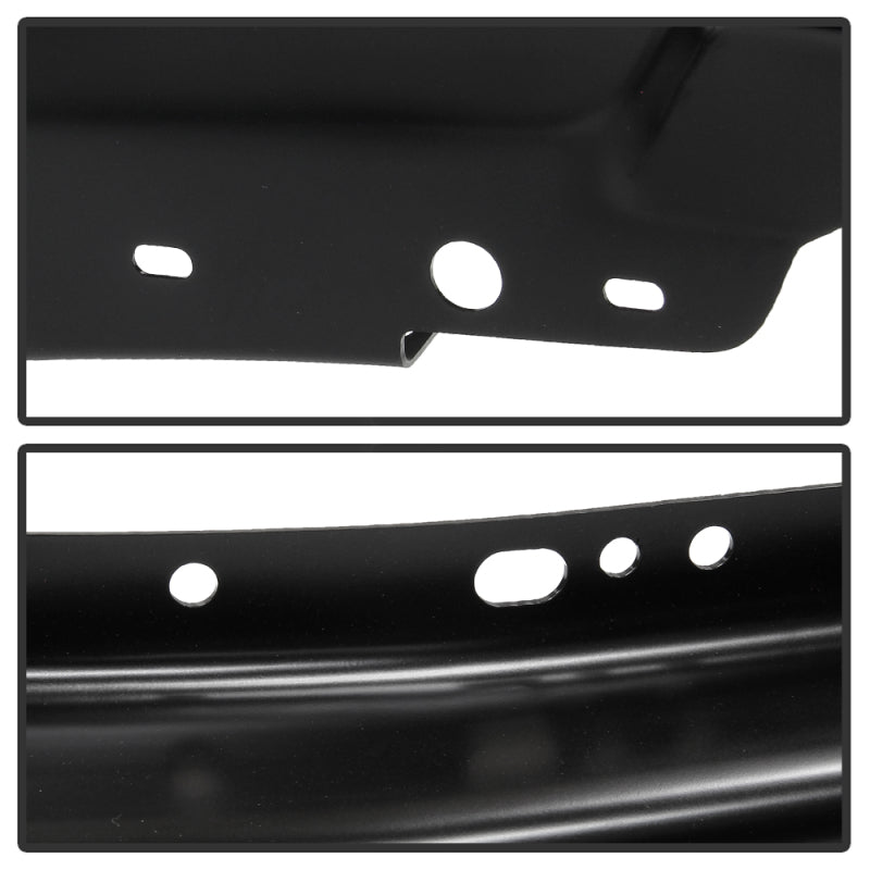 Spyder Ford F150 09-14 w/Fog Light Hole Front Bumper - Black (OEM # 9L3Z17757DPTM) SPYDER Bumper Accessories AXOPROS