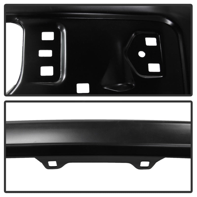 Spyder Ford F150 09-14 w/Fog Light Hole Front Bumper - Black (OEM # 9L3Z17757DPTM) SPYDER Bumper Accessories AXOPROS