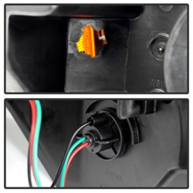 Spyder Ford F150 13-14 Projector Fctry Xenon Model- Light Bar DRL Chrm PRO-YD-FF15013-LBDRL-HID-C SPYDER Headlights AXOPROS