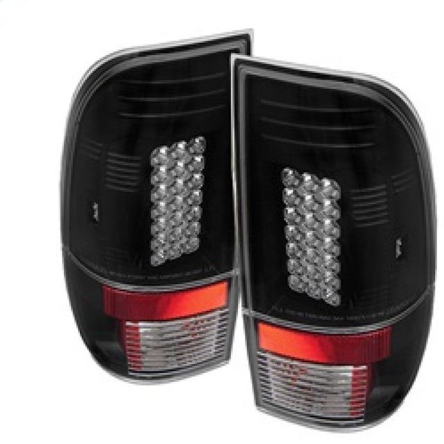 Spyder Ford F150 side 97-03/F250/350/450 Super Duty 99-07 LED Tail Lights Blk ALT-YD-FF15097-LED-BK SPYDER Tail Lights  AXOPROS