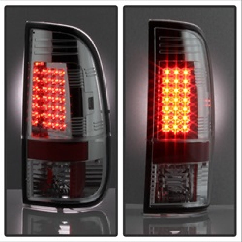 Spyder Ford F150 side 97-03/F250/350/450 Super Duty 99-07 LED Tail Lights Chrm ALT-YD-FF15097-LED-C SPYDER Tail Lights  AXOPROS