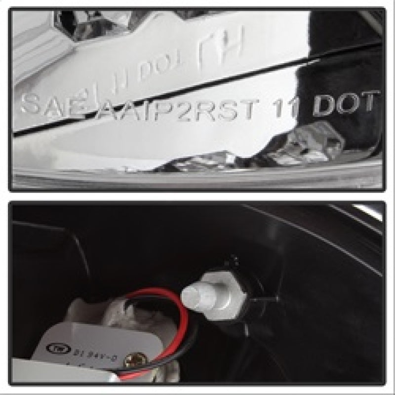 Spyder Ford F150 side 97-03/F250/350/450 Super Duty 99-07 LED Tail Lights Chrm ALT-YD-FF15097-LED-C SPYDER Tail Lights  AXOPROS