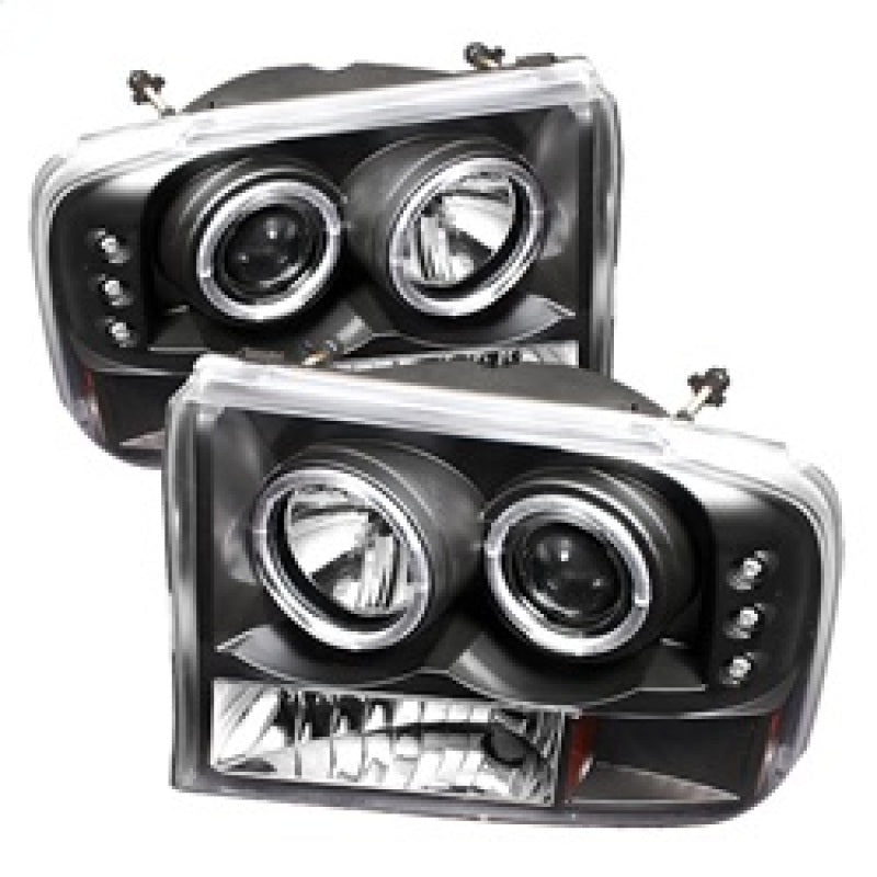 Spyder Ford F250 Super Duty 99-04 Projector Version 2 LED Halo LED Blk PRO-YD-FF25099-1P-G2-BK SPYDER Headlights AXOPROS