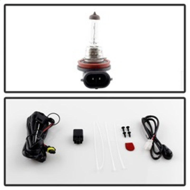 Spyder Ford Mustang 10-12 OEM Fog Light W/Universal Switch- Clear FL-FM2015-C SPYDER Fog Lights AXOPROS