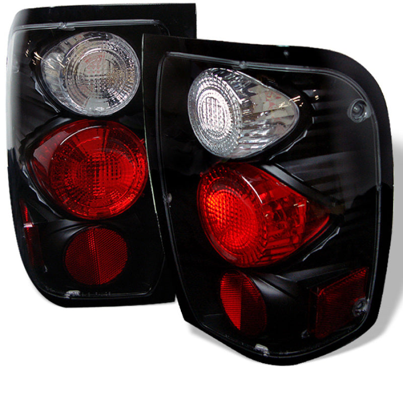 Spyder Ford Ranger 98-00 Euro Style Tail Lights Black ALT-YD-FR98-BK SPYDER Tail Lights  AXOPROS