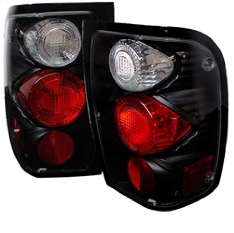 Spyder Ford Ranger 98-00 Euro Style Tail Lights Black ALT-YD-FR98-BK SPYDER Tail Lights  AXOPROS